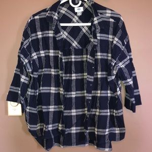 Blue flannel